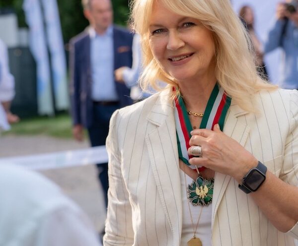 Grażyna Torbicka z medalem „zasłużony kulturze gloria artis”